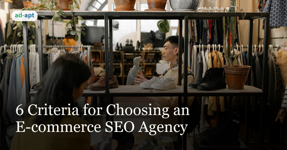 6 Criteria for Choosing an E-commerce SEO Agency