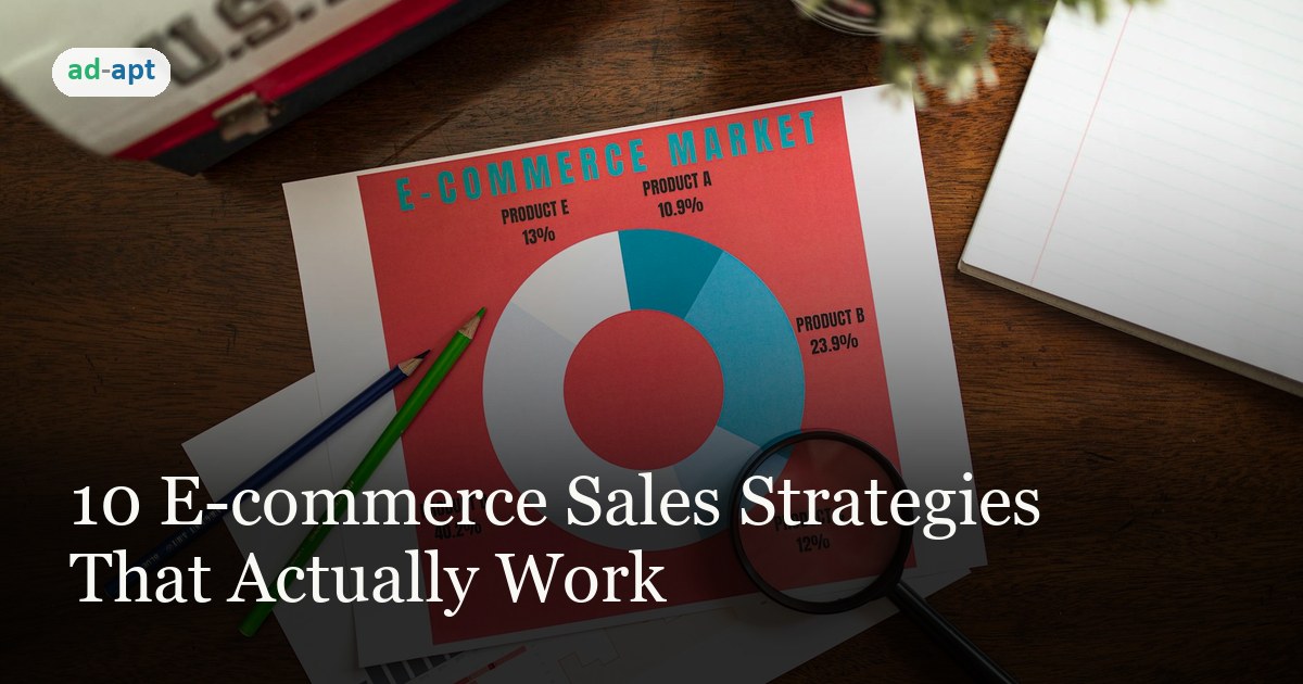 10 E-commerce Sales Strategies That Actually Work